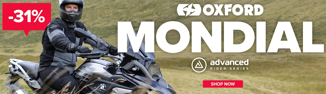 Over 30% off Oxford Mondial textile jacket and trousers!