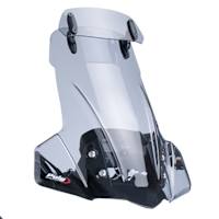 Puig Touring Windscreen With Visor Smoke - BMW R1200 RS