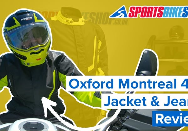 Video: Oxford Montreal 4.0 textile motorcycle jacket and jeans review featured image